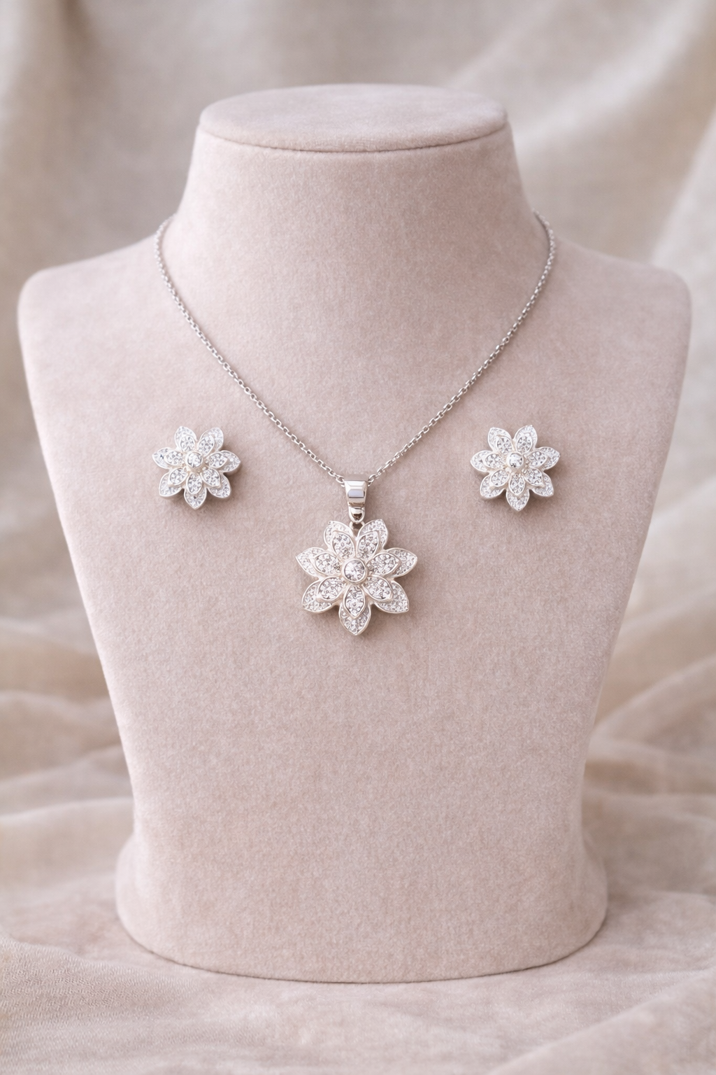 92.5 Silver Pendant Sets