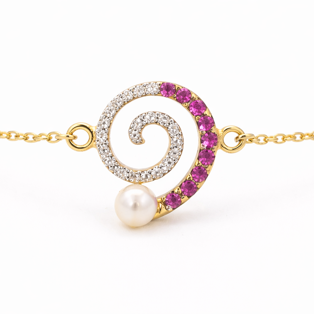 Ivy Pearl Bracelet