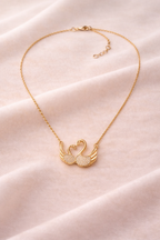 Heart of Swans Pendant