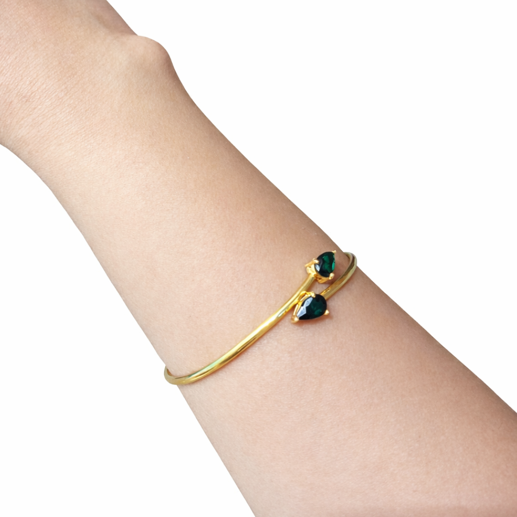 Pear Cuff Bracelet