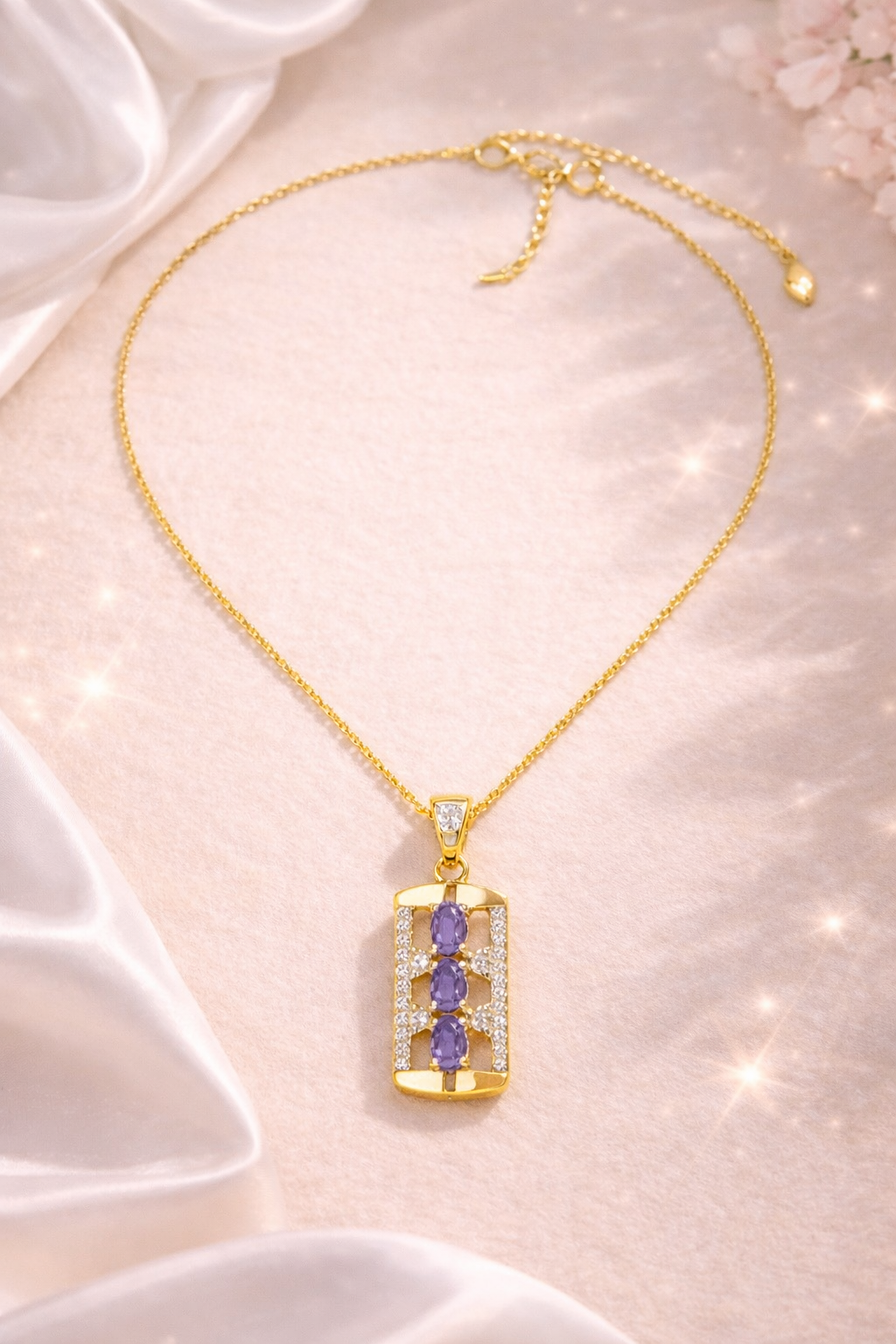 Amethyst Trio Pendant