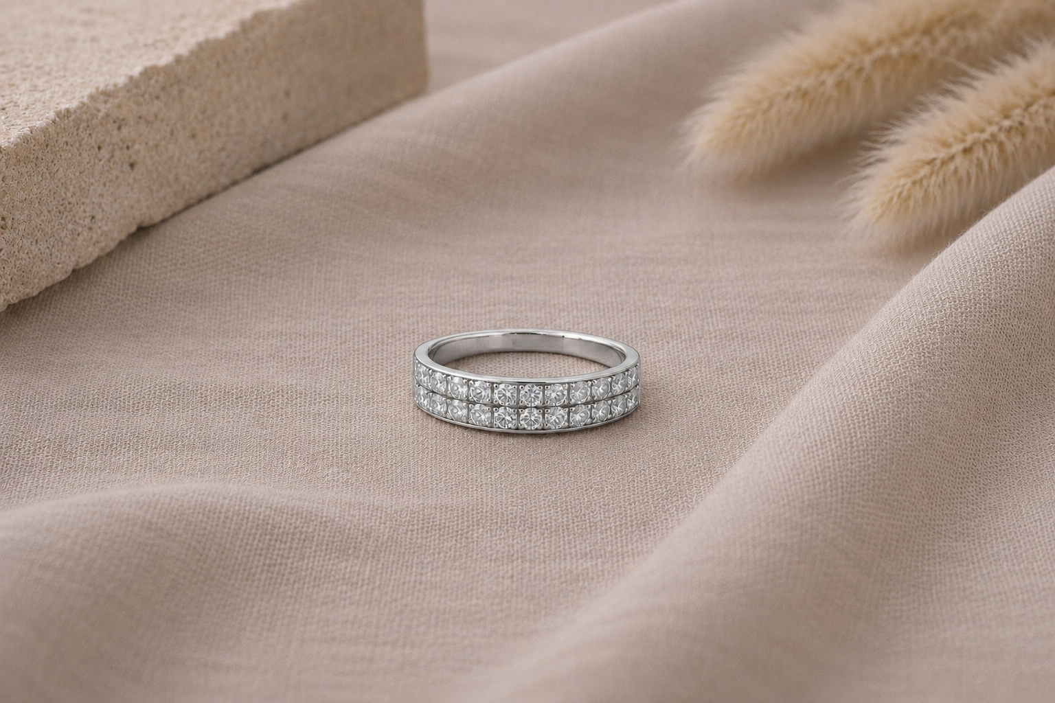 Crown Stack Lab-Grown Diamond Ring