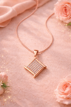 Pave Scroll Pendant