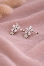 Flower Drop Studs