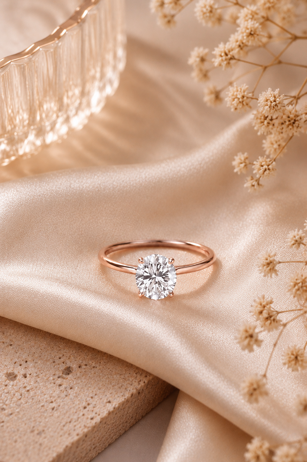 Promise Oval Lab-Grown Diamond Ring