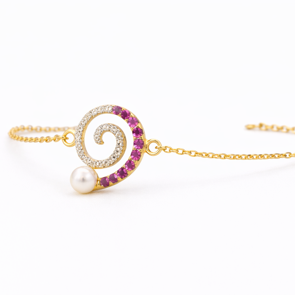 Ivy Pearl Bracelet