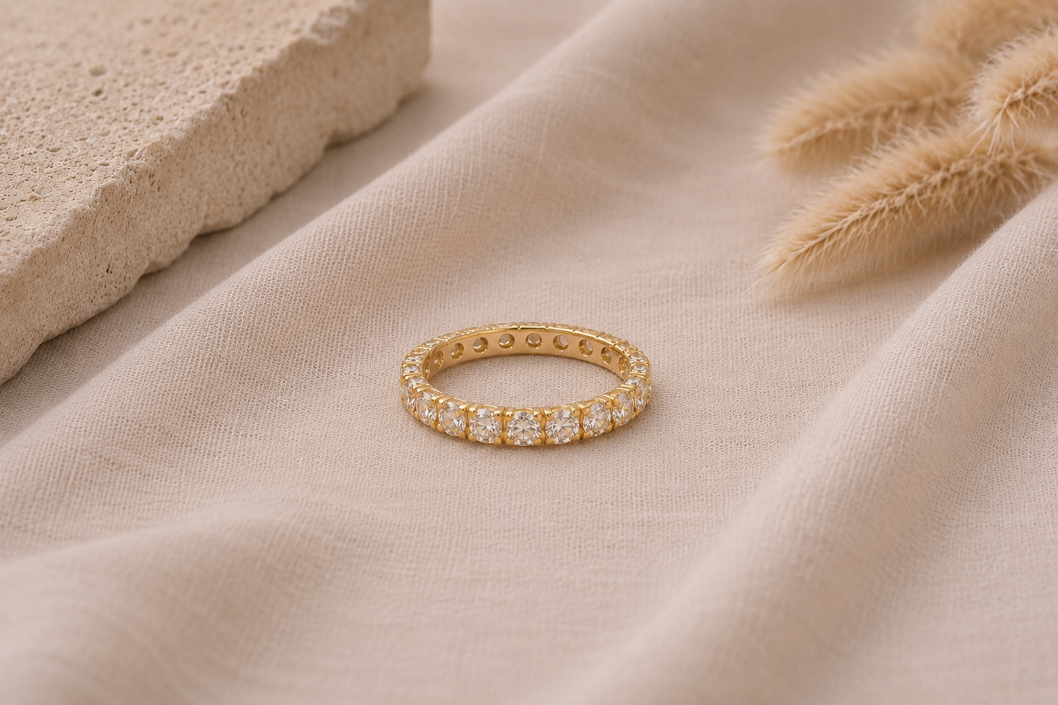 Forever Band Lab-Grown Diamond Ring