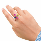Blushing Flower Ring