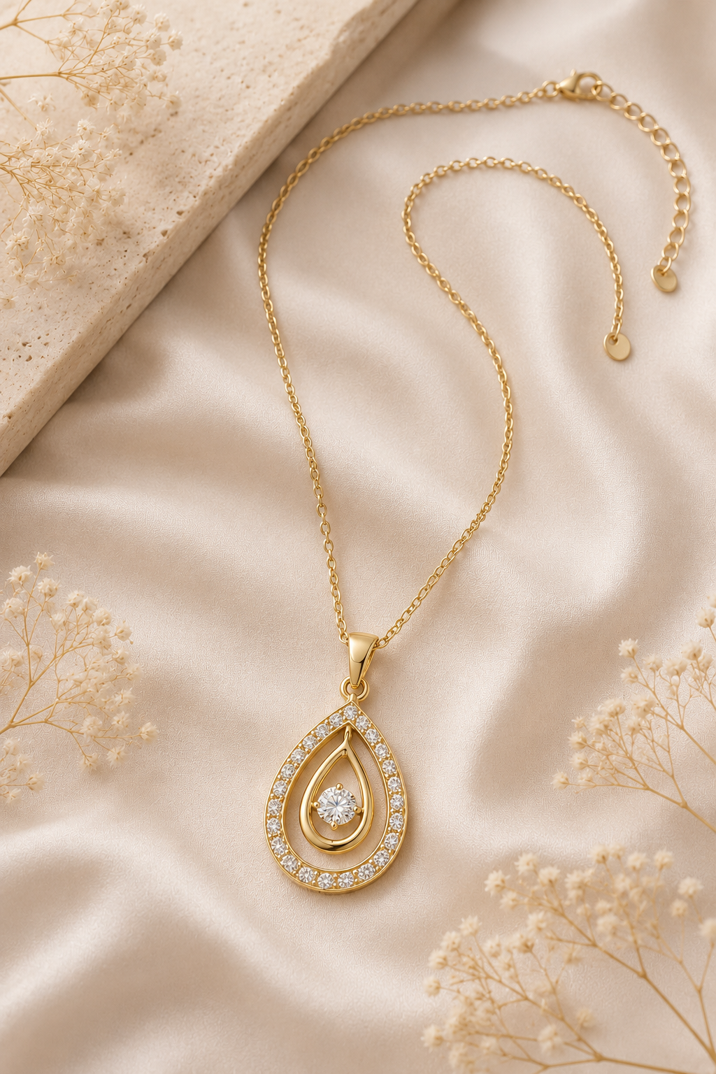Luxe Teardrop Pendant