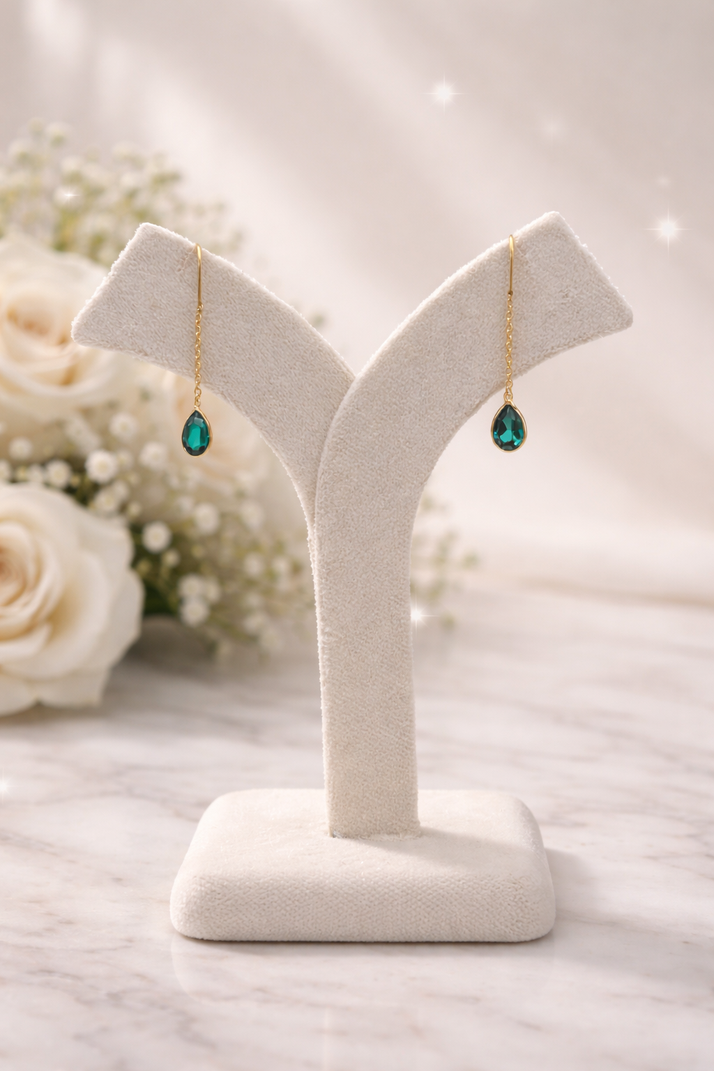 Long Drop Earrings