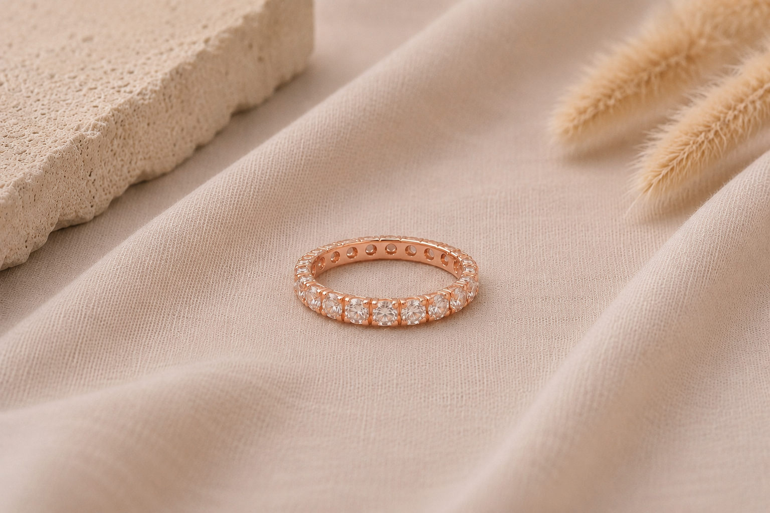 Forever Band Lab-Grown Diamond Ring