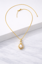 Raindrop Pearl Pendant