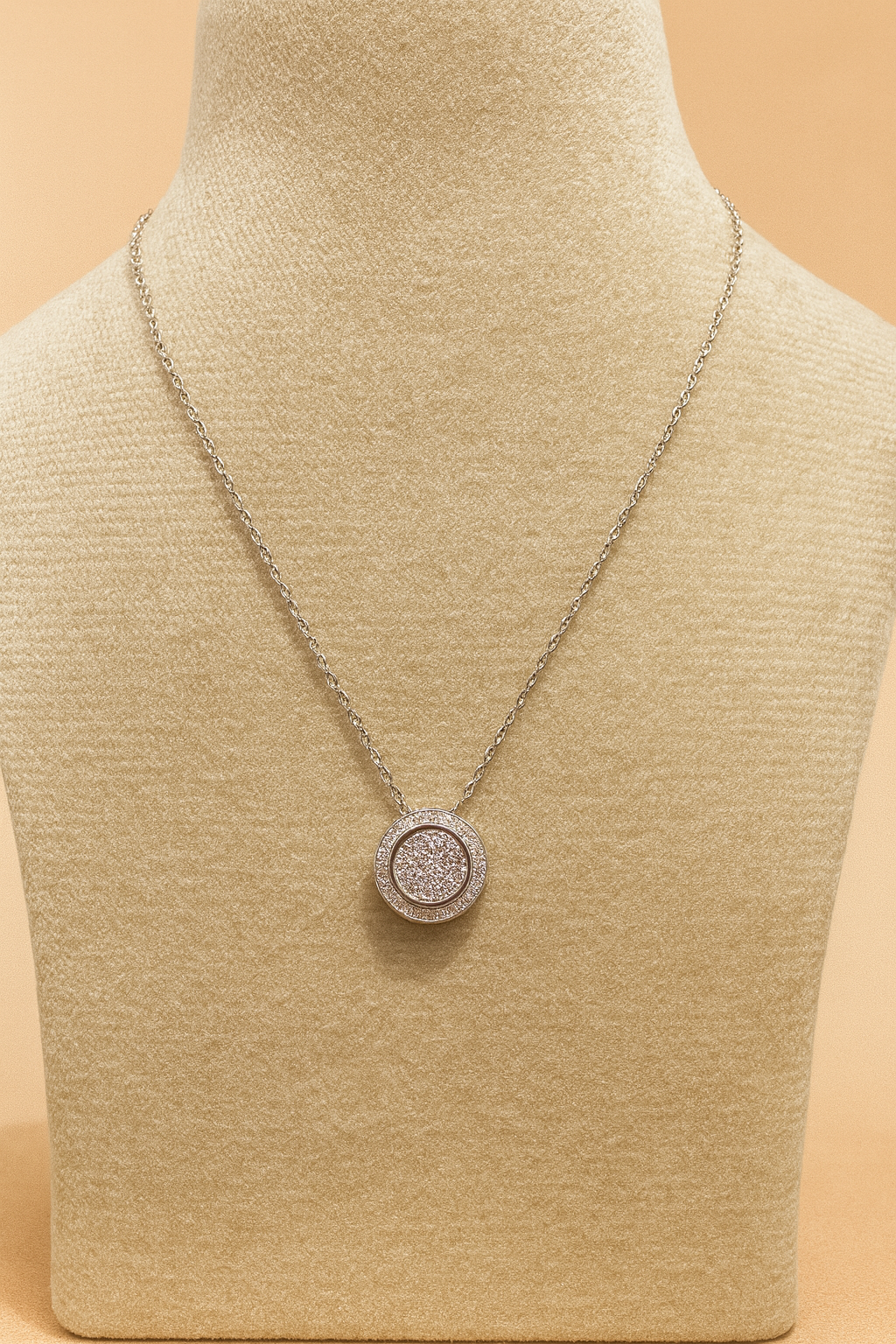 Crowned Circle Pendant