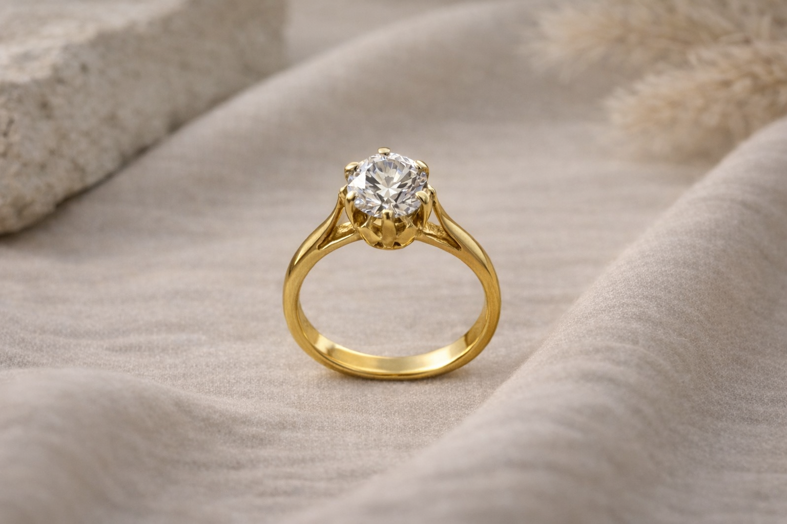 Classic Regal Lab-grown Diamond Ring