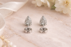 Pear Drop Studs