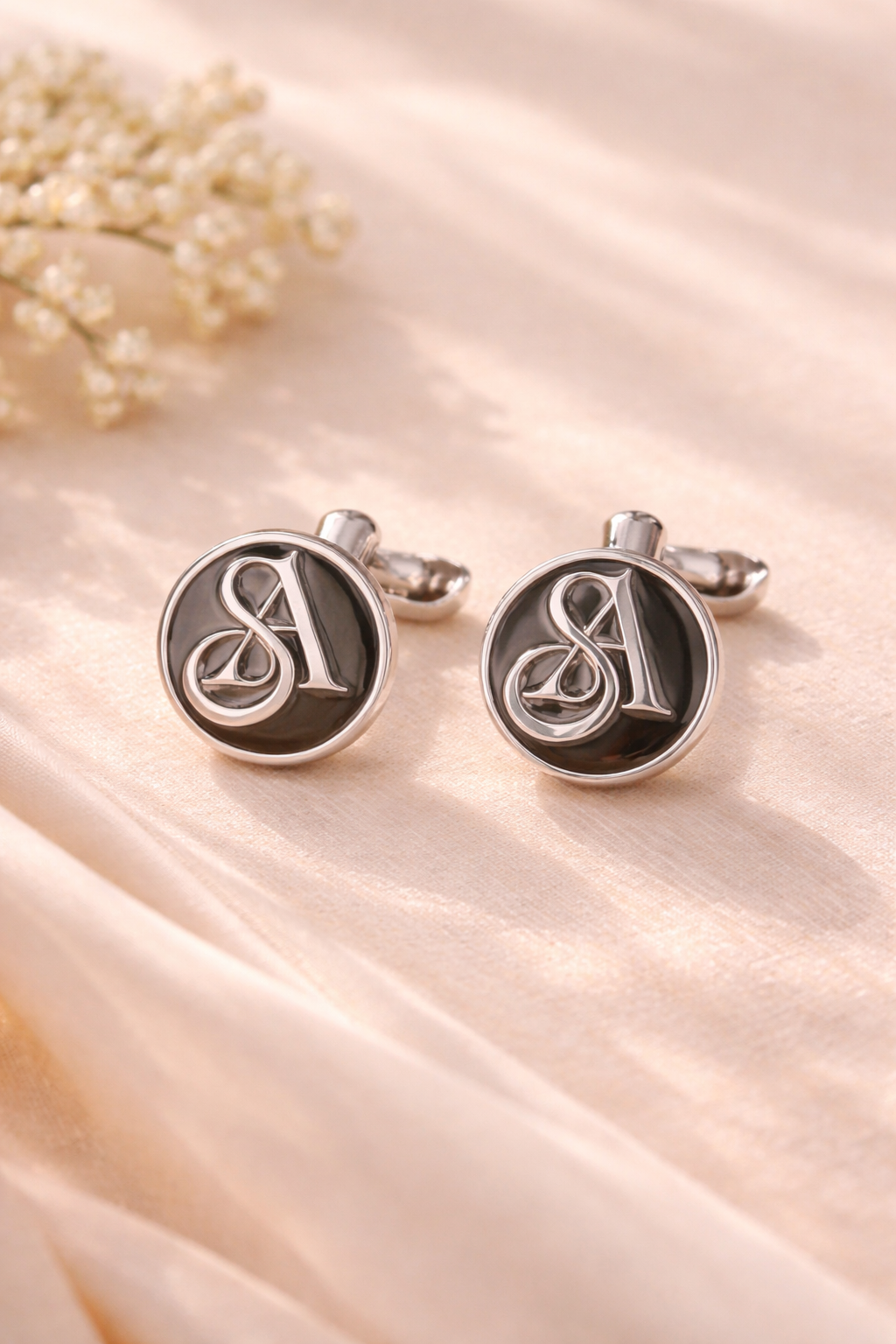 SA Initials Cufflinks