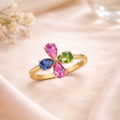 Blushing Flower Ring