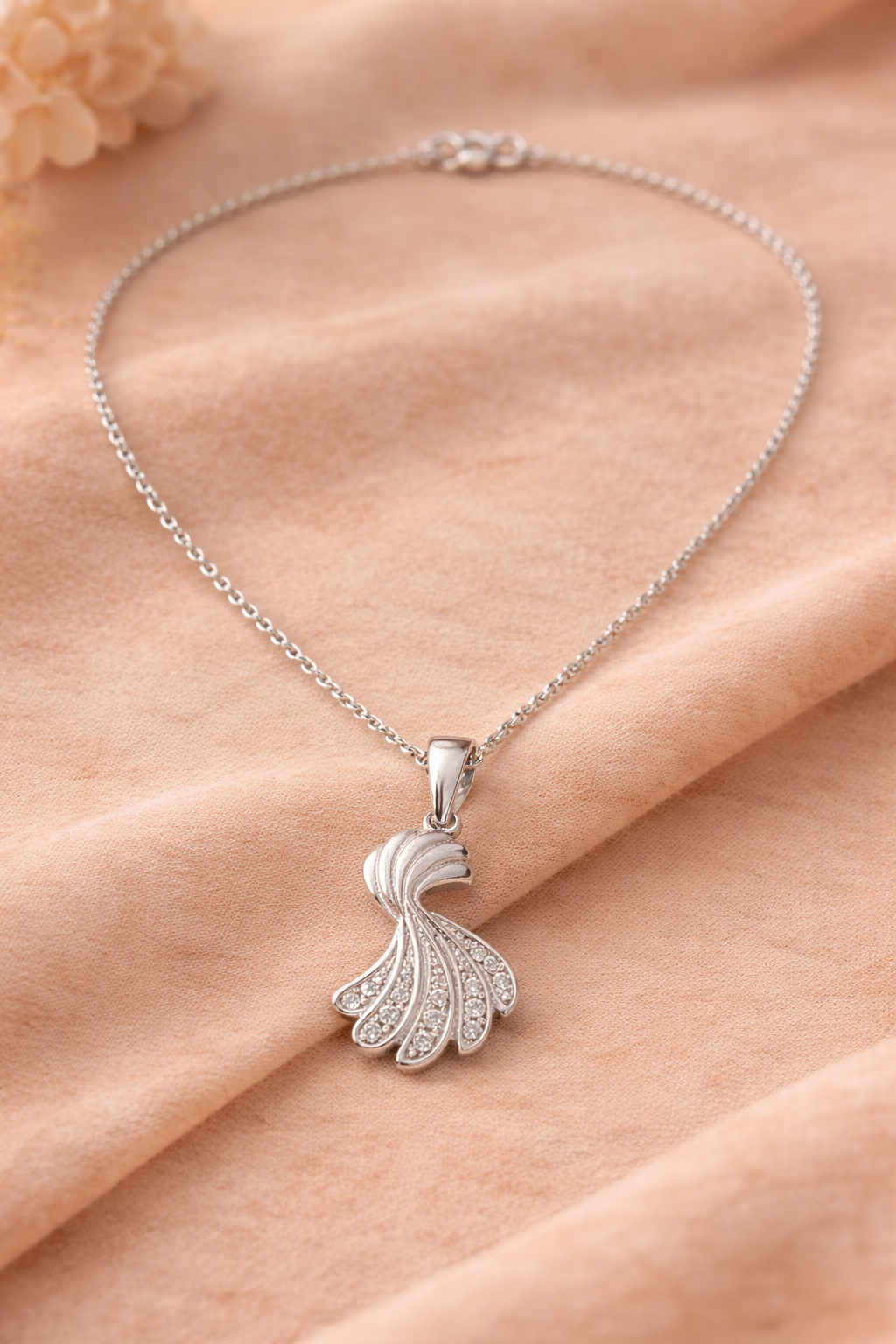 Feather Bloom Pendant