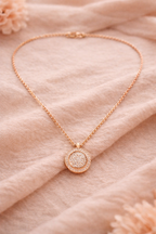 Crowned Circle Pendant