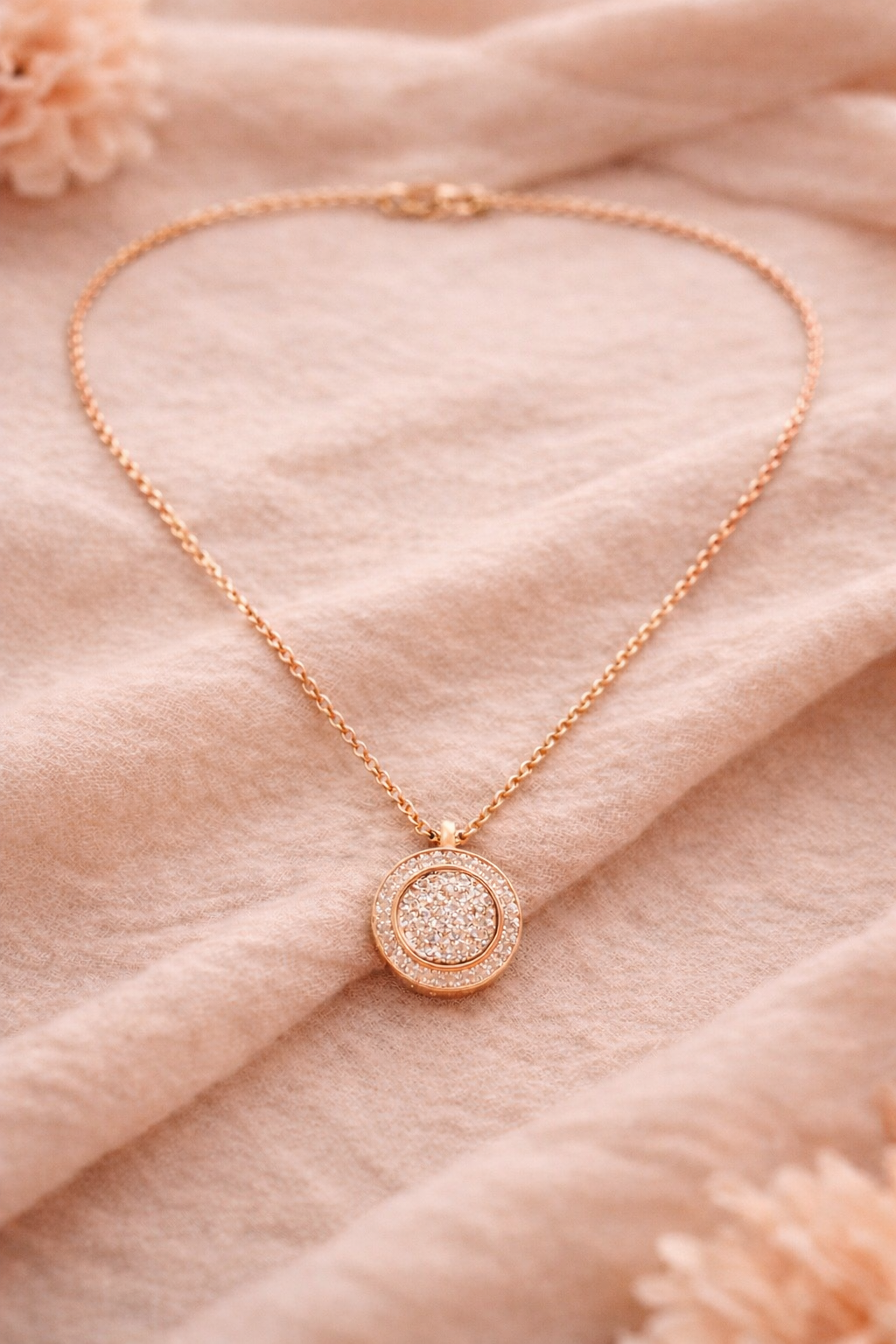 Crowned Circle Pendant