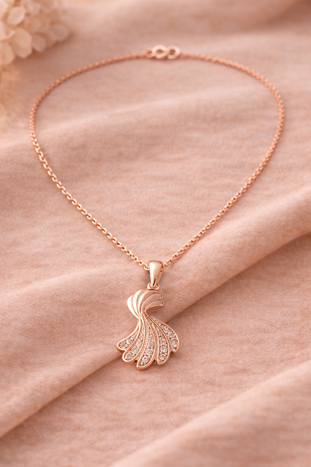 Feather Bloom Pendant