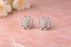 Sterling Muse Studs