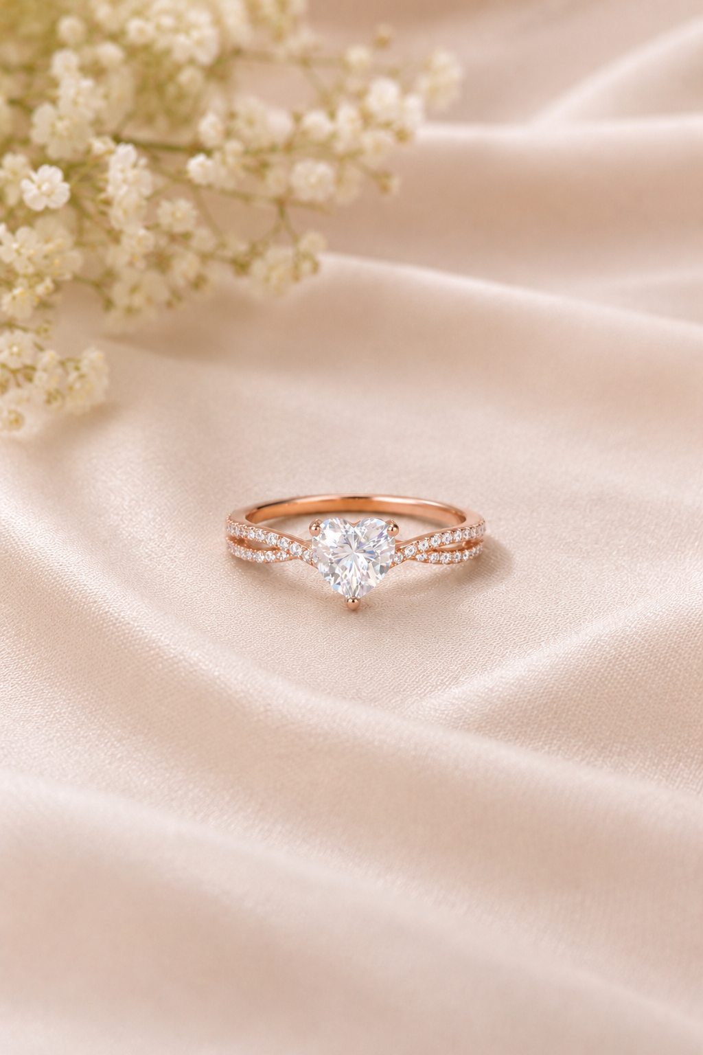 Heartbound Lab-Grown Diamond Ring