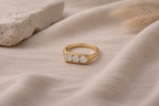 Triple Vow Lab-Grown Diamond Ring