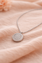 Crowned Circle Pendant