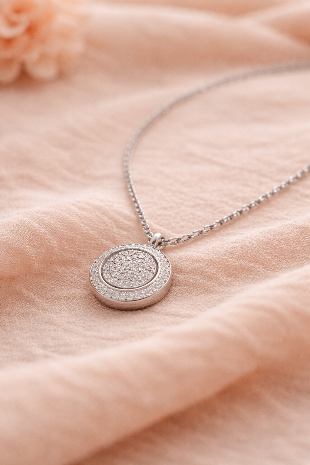 Crowned Circle Pendant