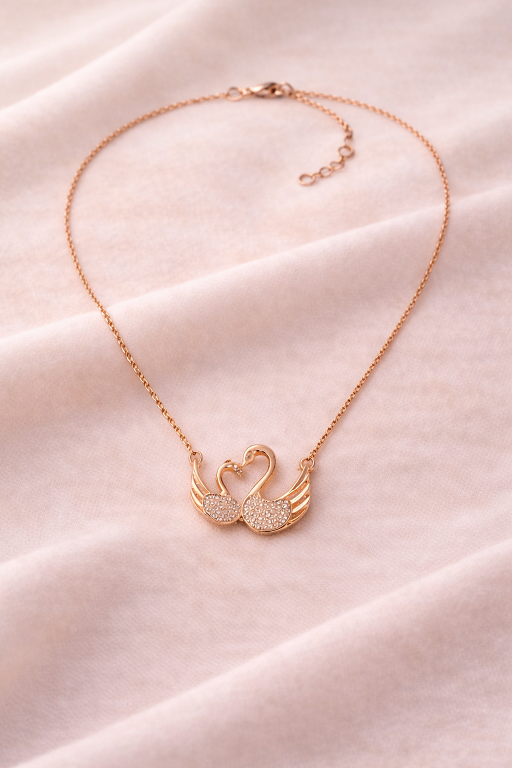 Heart of Swans Pendant
