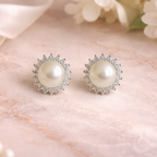 Pearl Dots Studs