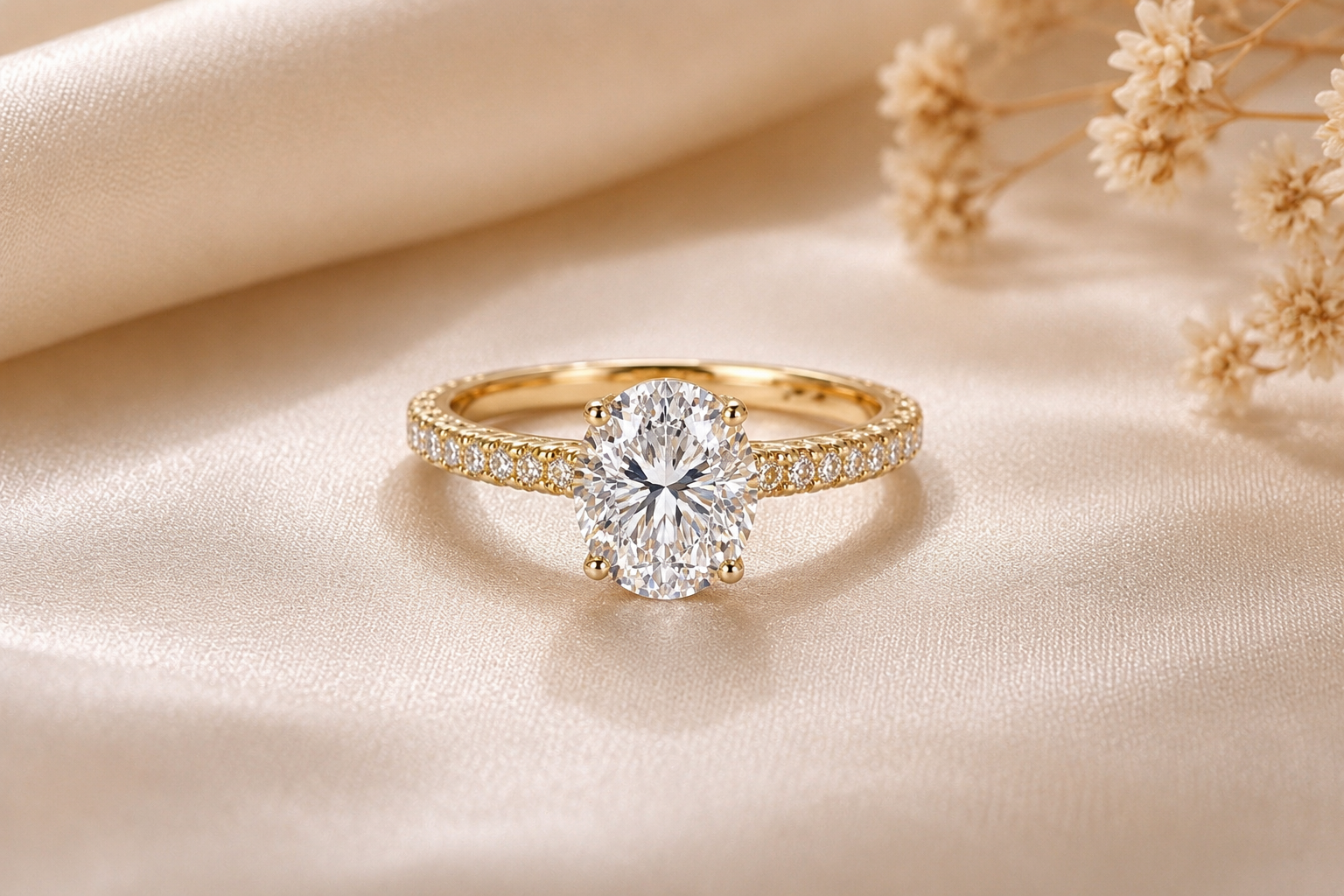 Oval Muse Lab-Grown Diamond Ring
