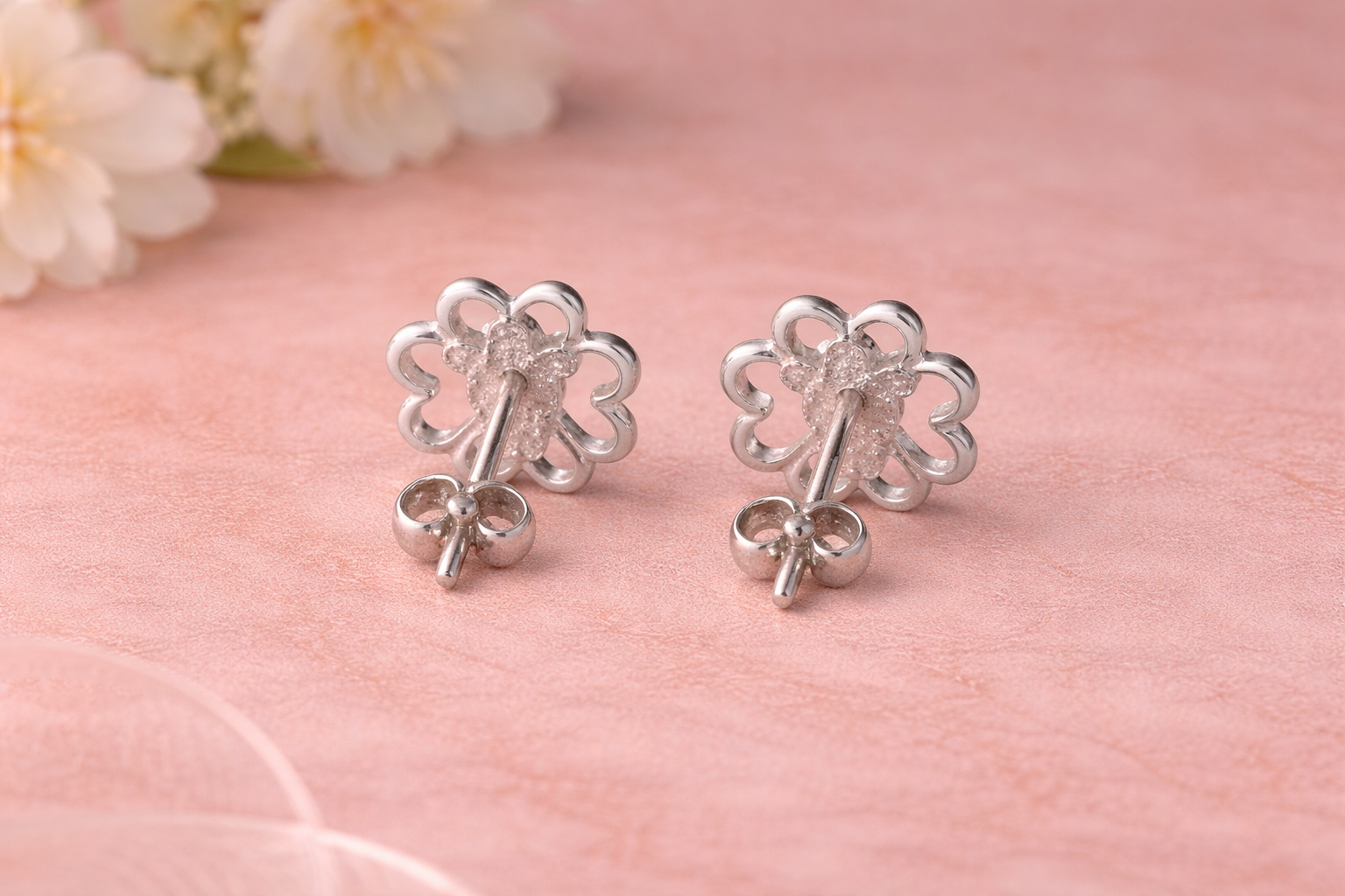 Sterling Muse Studs