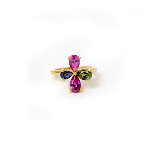 Blushing Flower Ring