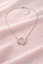 Heart of Swans Pendant