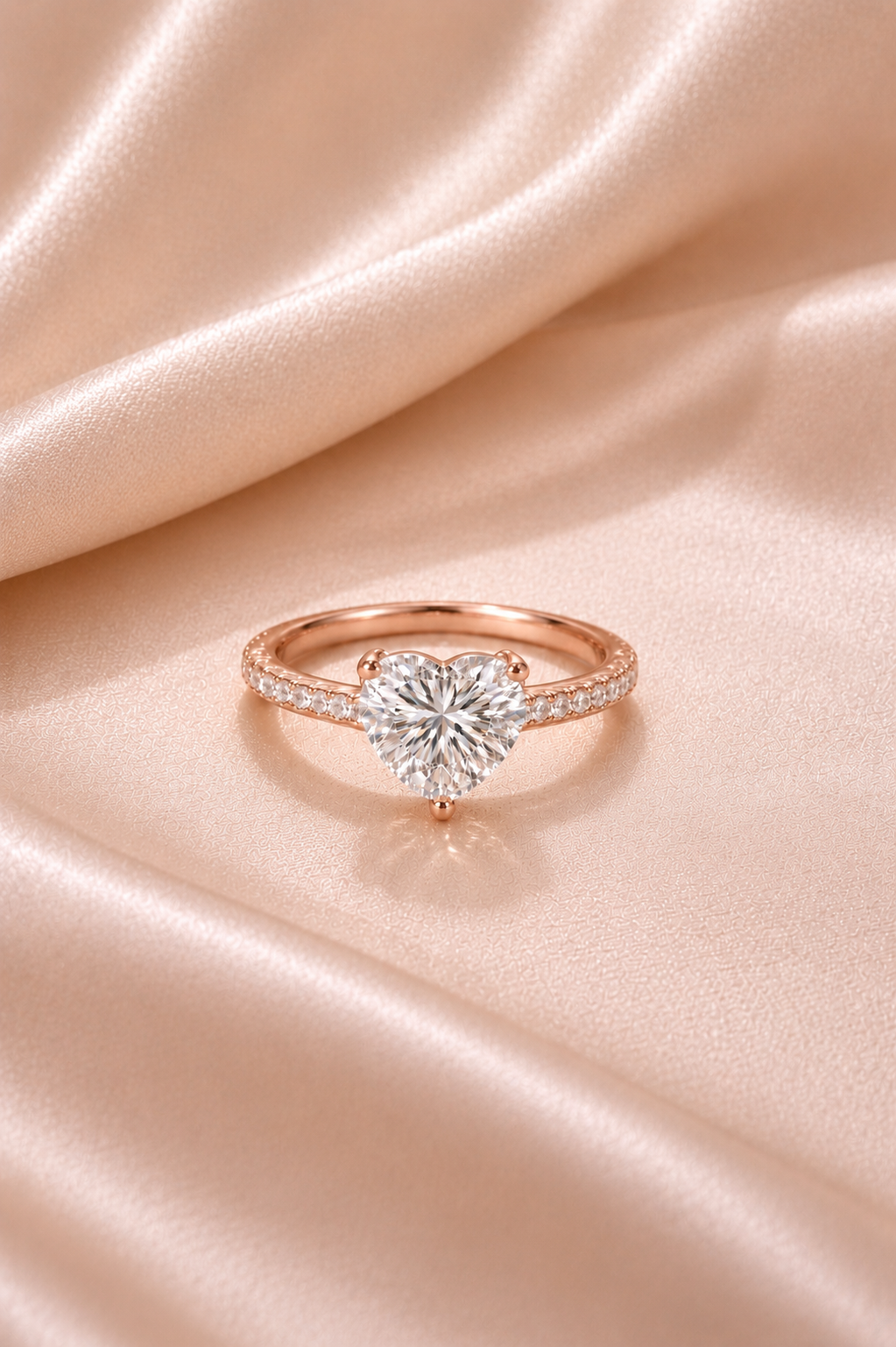 Darling Heart Lab-Grown Diamond Ring
