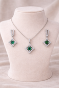Green Pendant Set