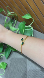 Pear Cuff Bracelet