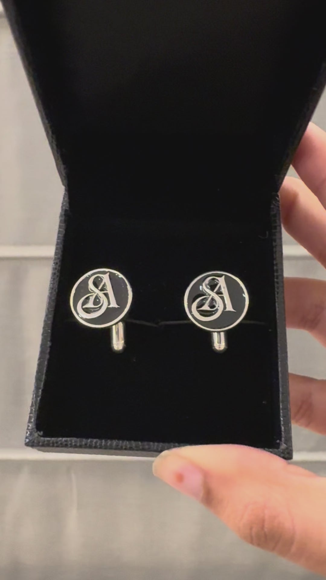 SA Initials Cufflinks