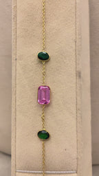 Coloured Charm Bracelet