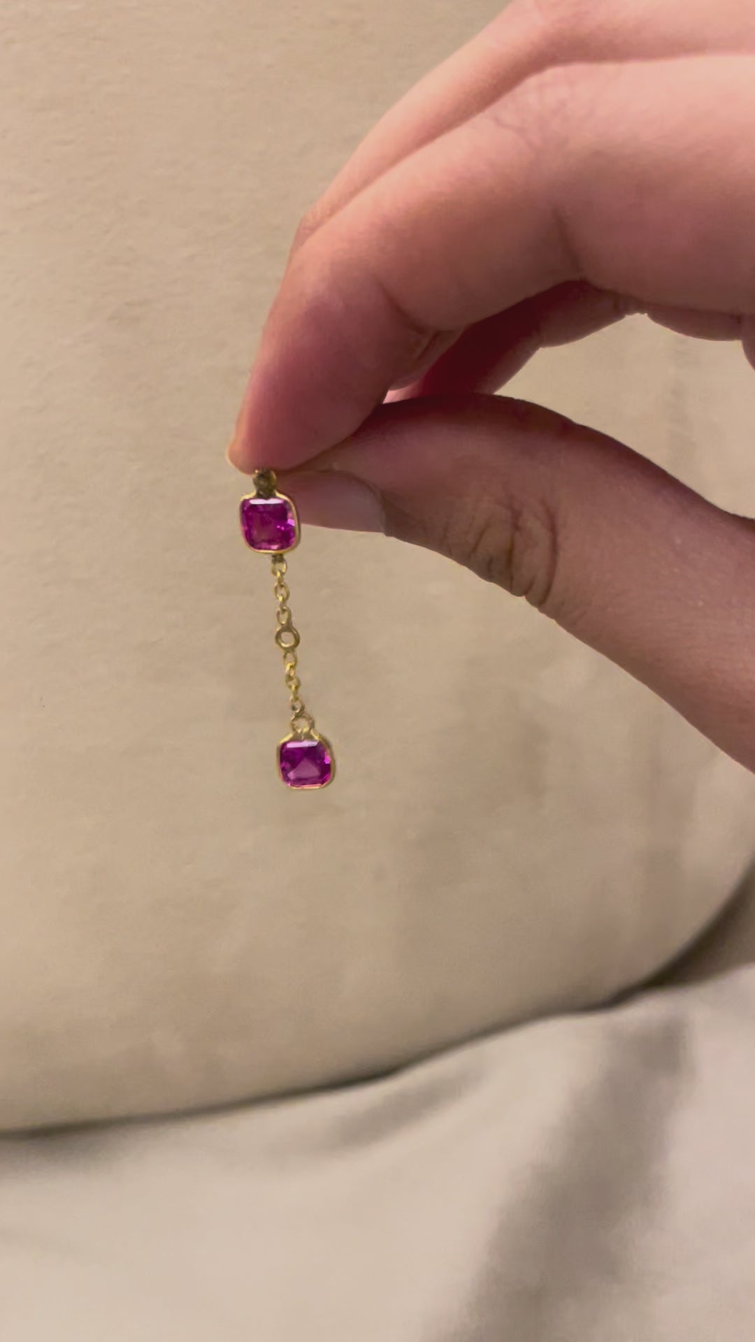 Cascading Drop Earrings