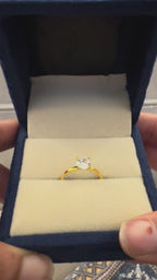 Classic Round Lab-Grown Diamond Ring